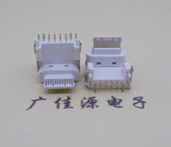 杭州苹果type-c16p母座90度加高5.6接口