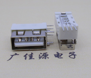 USB 短体10.0mm 侧立插座